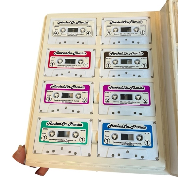 Hooked on Phonics vintage 90s Reading Power Kit, complete cassette tapes - Picture 8 of 12